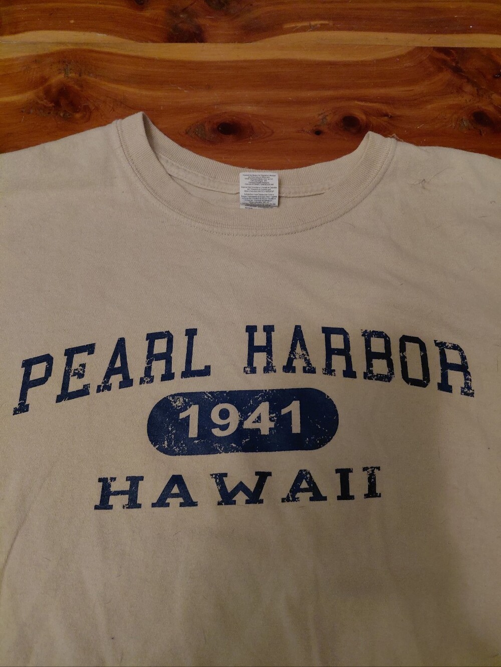 PEARL HARBOR SHORT SLEEVE T-SHIRT SIZE LARGE